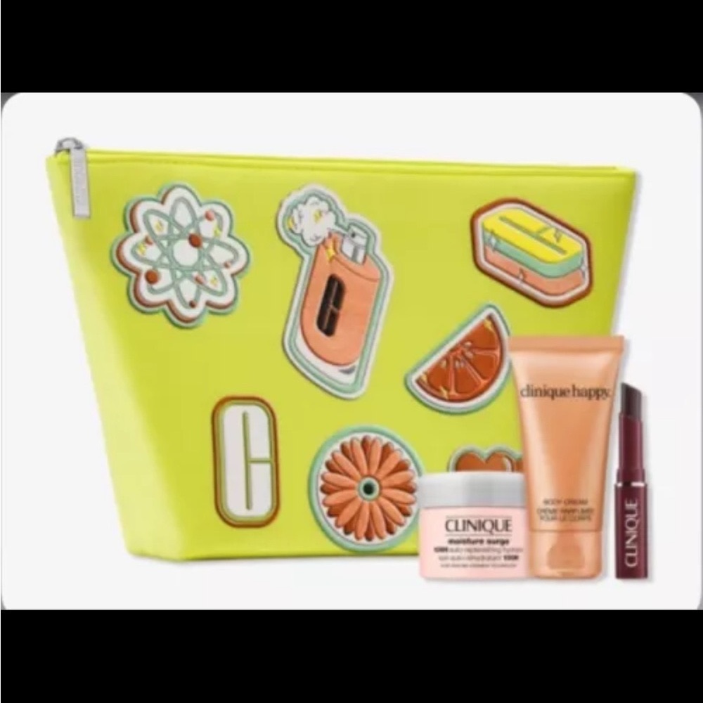 Clinique 4 Pieces TRAVEL Gift Set, NEW